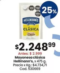 Hellmann's - Mayonesa clásica