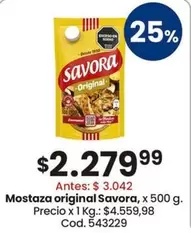 Savora - Mostaza original