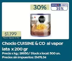 Cuisine - Choclo CUISINE & CO al vapor