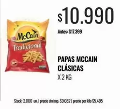 Papas Clásicas