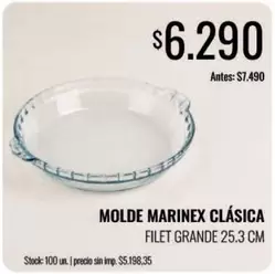 Marinex - MOLDE MARINEX CLÁSICA