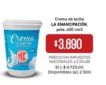 Crema de leche