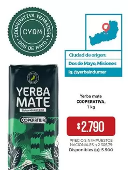 Origen - Yerba mate
