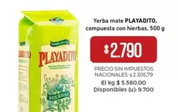 Playadito - Yerba mate PLAYADITO