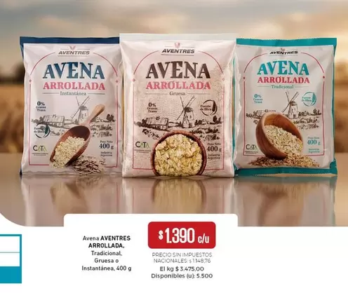 Avena Arrollada