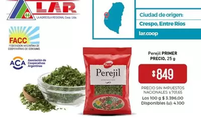 Coop - Perejil PRIMER
