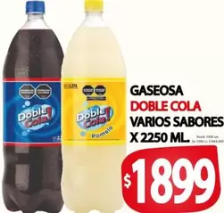 Gaseosa Doble Cola Varios Sabores