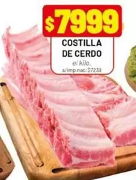 COSTILLA DE CERDO