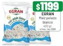 Egran - Maiz pelado blanco