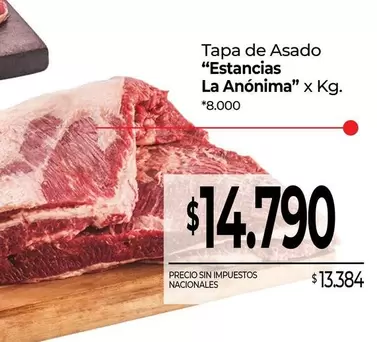 X$ - Tapa de Asado