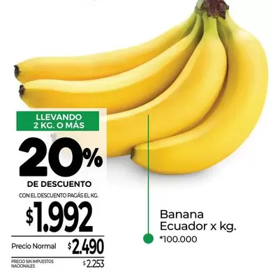 X$ - Banana Ecuador