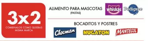 Whiskas - Alimento para Mascotas (Pastas); Bocaditos y Postres