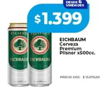 Premium - Cerveza  Pilsner x500cc