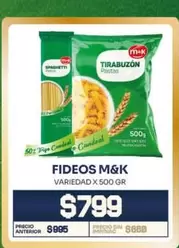 M&K - Fideos