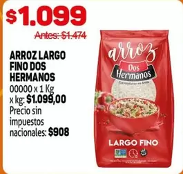 Dos Hermanos - ARROZ LARGO FINO