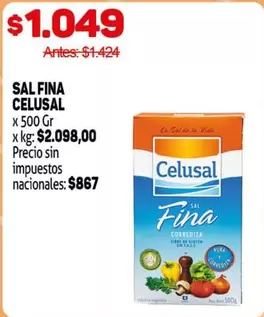 Celusal - SAL FINA