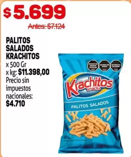 Krachitos - PALITOS SALADOS KRACHITOS