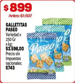 Paseo - GALLETITAS