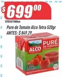 Alco - Pure de Tomate Tetra