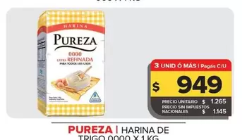 Pureza - HARINA DE TRIGO 0000