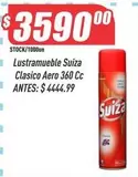 Suiza - Lustramueble Cl0sico Aero 360 Cc