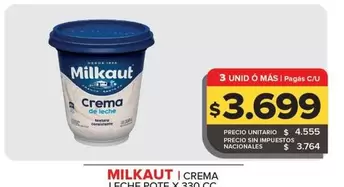 Milkaut - Crema