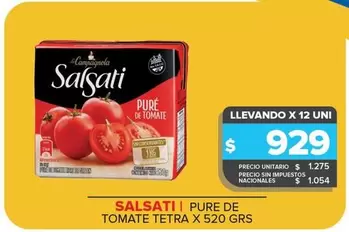 Salsati - Pure de Tomate Tetra