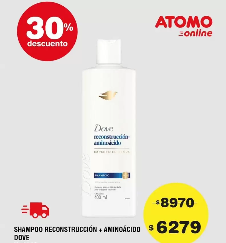 Dove - Shampoo Reconstrucción + Aminoácido