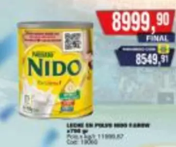 Nido - LECHE EN POLVO