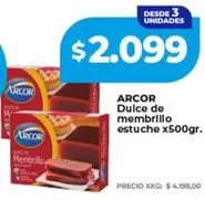 Arcor - Dulce de membrillo estuche
