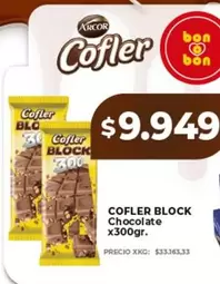 Arcor - COFLER BLOCK Chocolate