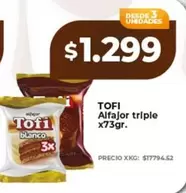 Tofi - Alfajor triple