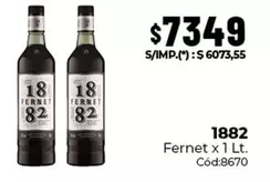 1882 - Fernet x 1 Lt.