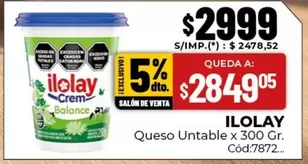 Ilolay - Queso Untable