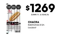 Salchichas 6 Un. Cod:26647