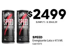 Speed - SPEED Energizante Lata
