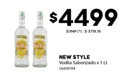New Style - Vodka Saborizado x 1 Lt Cód:45354