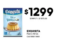 Exquisita - Flan Vainilla