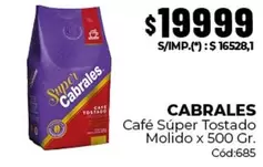Cabrales - Café Súper Tostado Molido