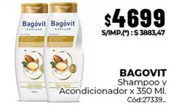 Bagovit - Shampoo y Acondicionador