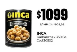 Inca - Garbanzos Cód:30502