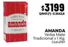 Amanda - Yerba Mate Tradicional