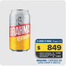 Brahma - Cerveza Chop