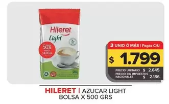 Hileret - Azucar Light