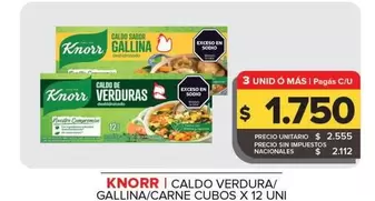 Knorr - Caldo Verdura