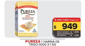 Pureza - Harina De Trigo 000
