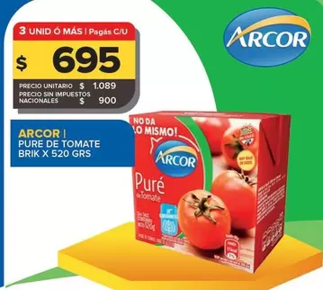 Arcor - Pure De Tomate