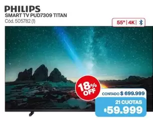 Philips - SMART TV PUD7309 TITAN Cód. 505782 (1)