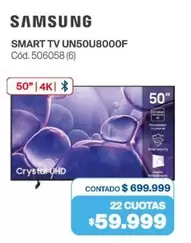 Samsung - SMART TV UN50U8000F Cód. 506058 (6)