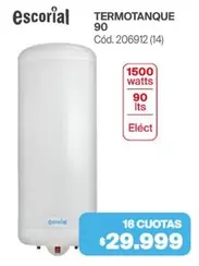 Escorial - TERMOTANQUE 90 Cód.206912 (14)